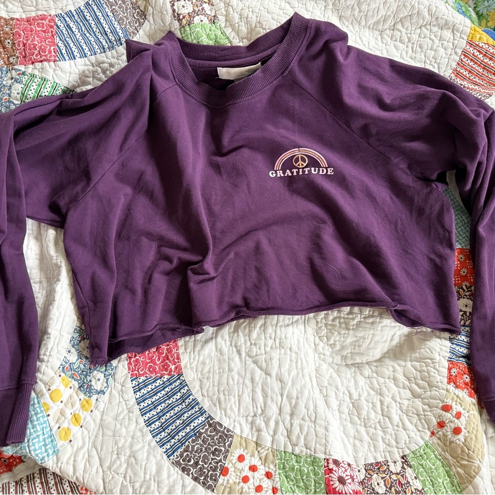 Spiritual Gangster Purple Top